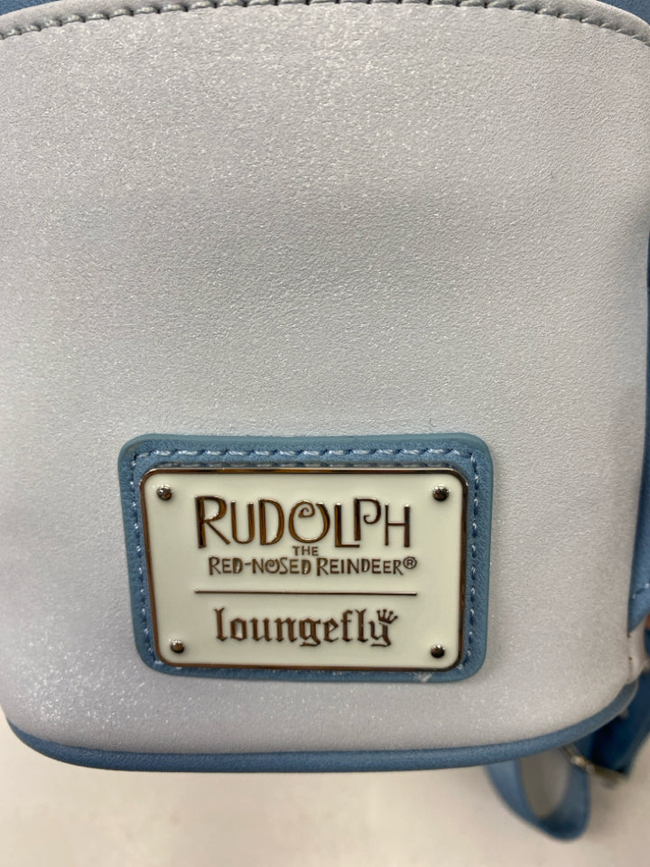 Loungefly Blue Rudolph Backpack