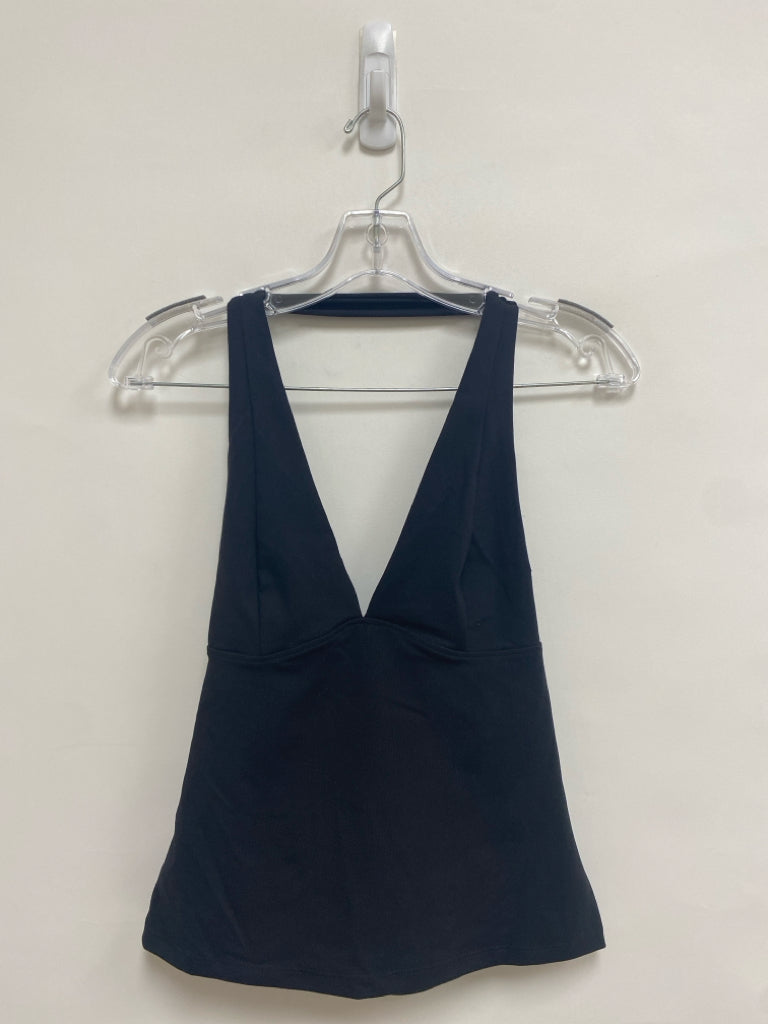 Free People Size M Black Halter Ladies Top