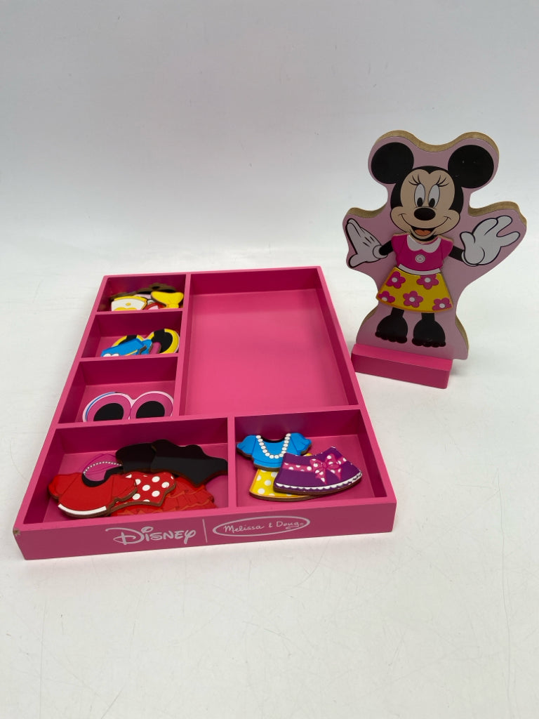 Melissa and Doug Pink Multi Color Magnetic Wood Misc. Toy