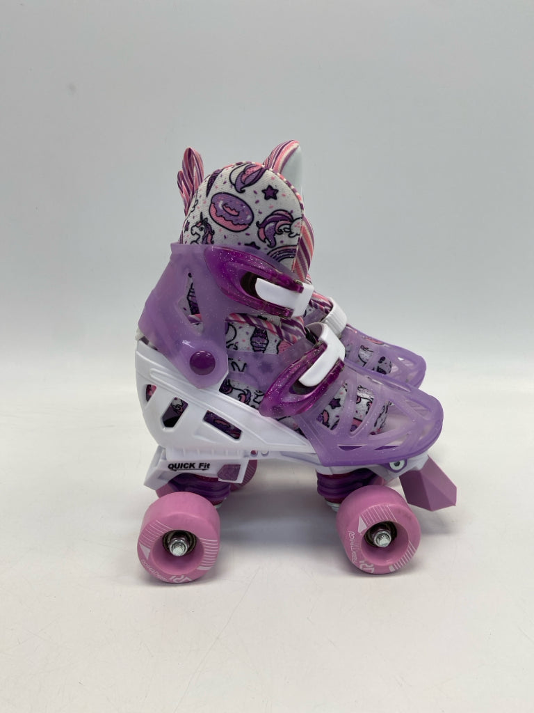 SIZE 12 Purple Pink Unicorns Sports Toy