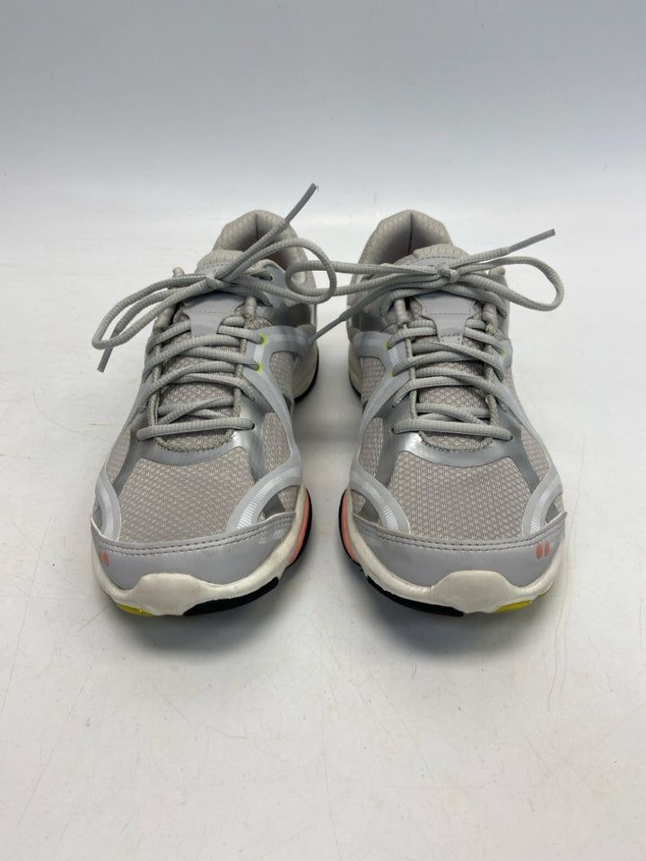 Ryka  Size 8 Gray Silver Lace-up Sneakers