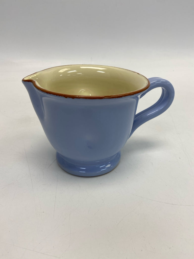 Vietri Periwinkle Cream Pitcher