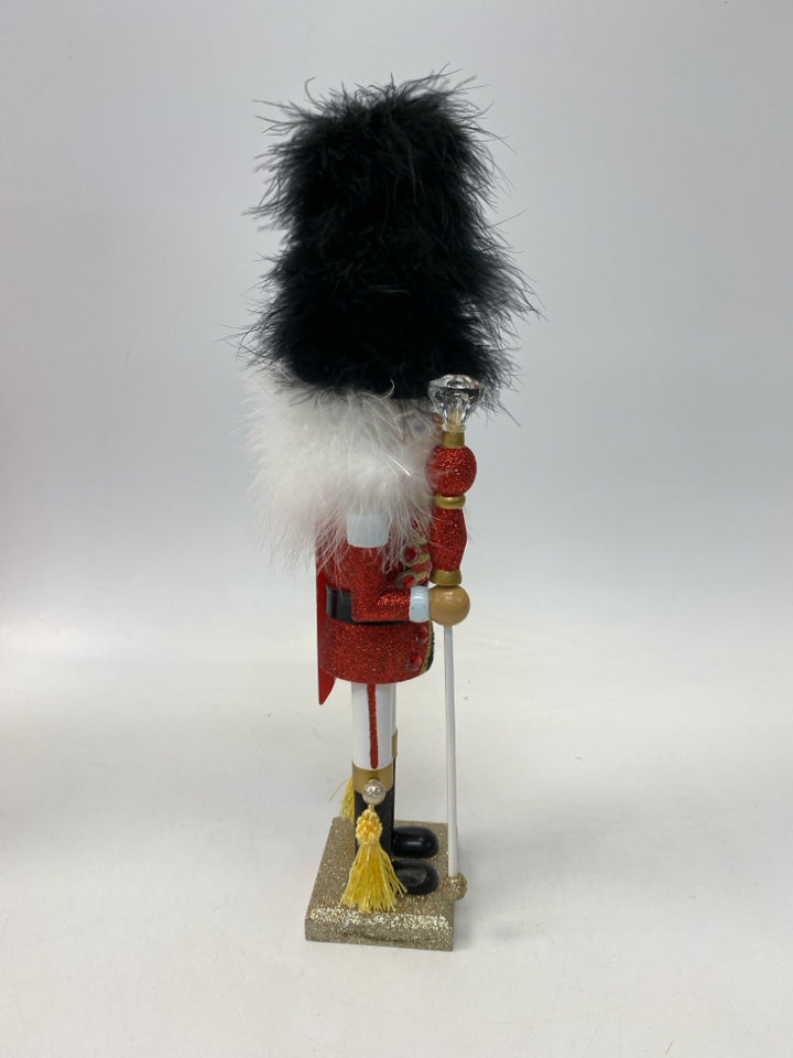 Kurt Adler Red/White Gold Sparkle Christmas