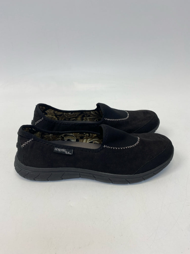 NWOT Scrubs RX Size 10 Black Flats