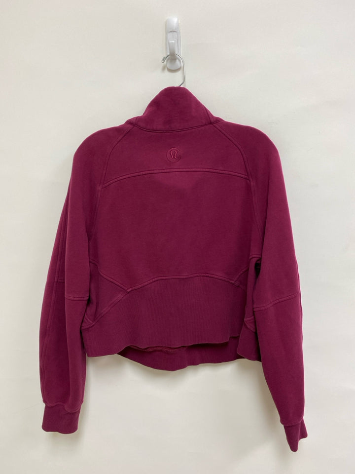 Lululemon Size M Burgundy Ladies Pullover