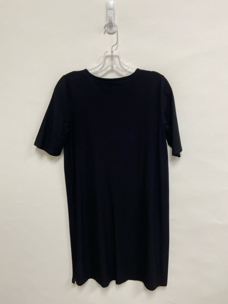 Eileen Fisher Size XS Black Short Sleeve Ladies Dress