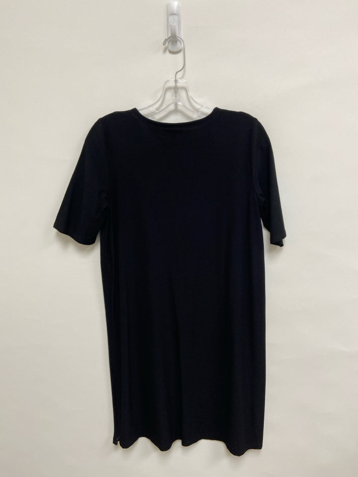 Eileen Fisher Size XS Black Short Sleeve Ladies Dress
