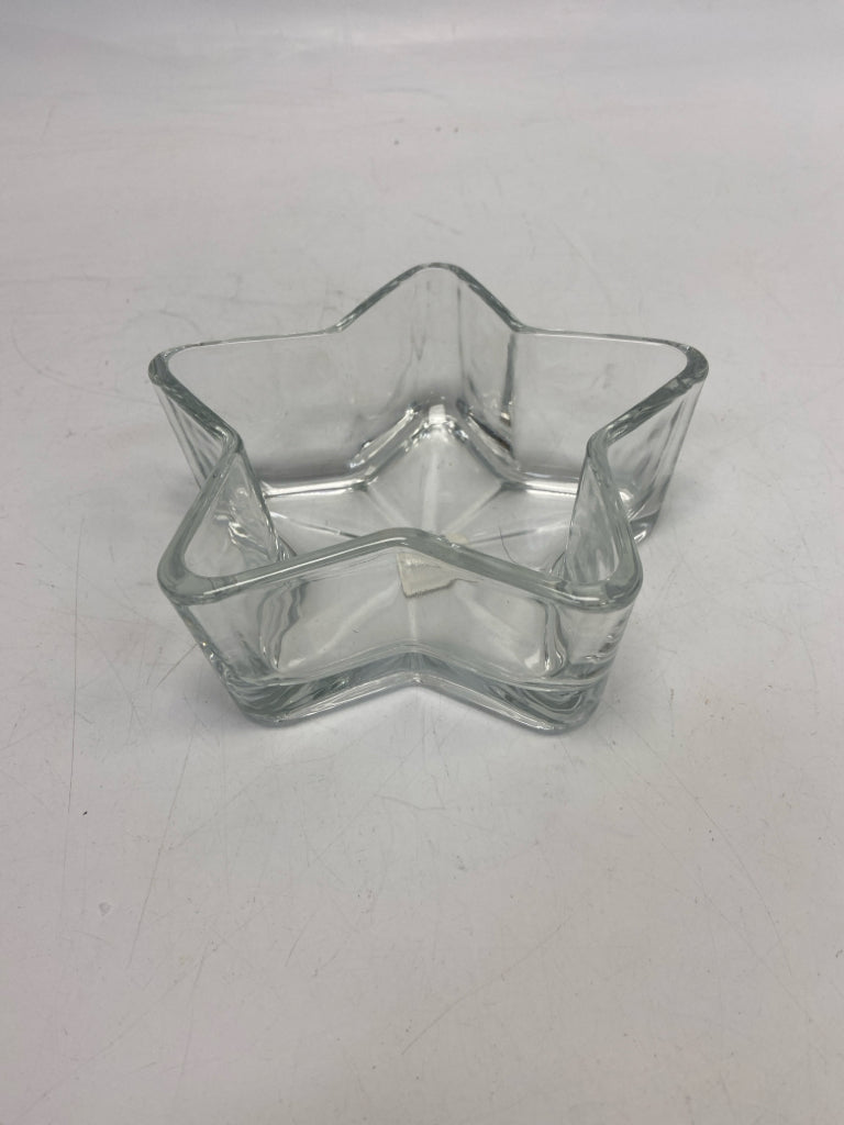 Crate/Barrel Clear Stars Glass Bowl(s)