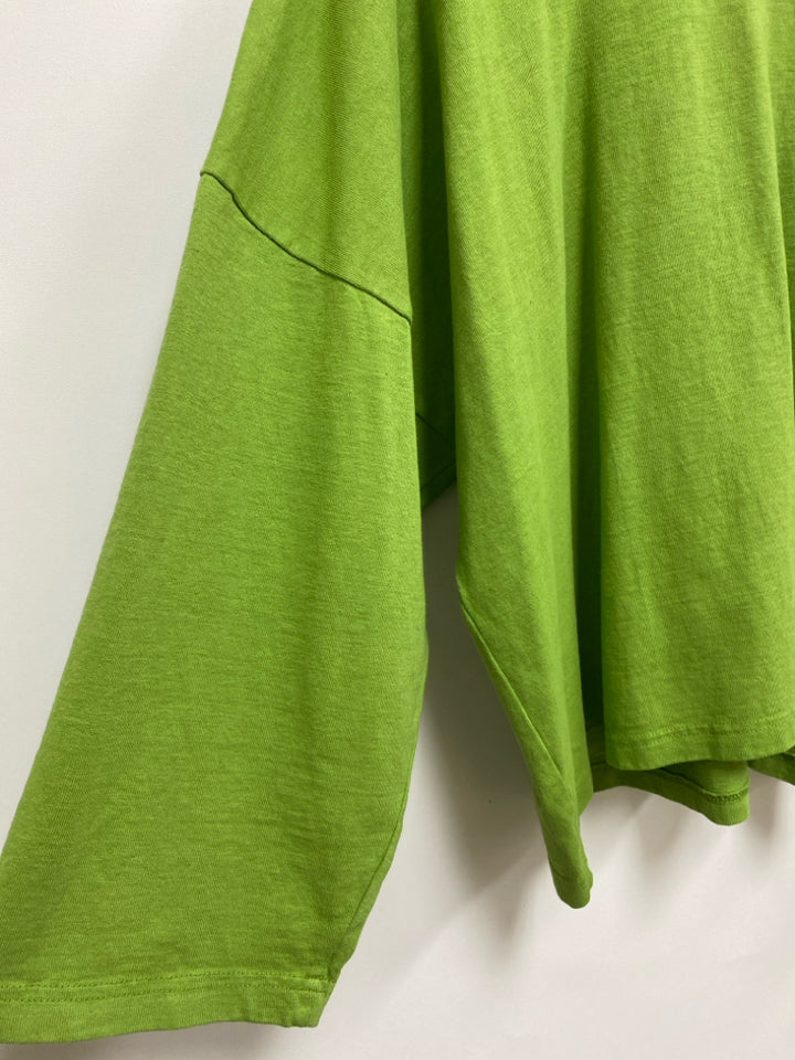 Bryn Walker Size S Lime Green Batwing Ladies Top