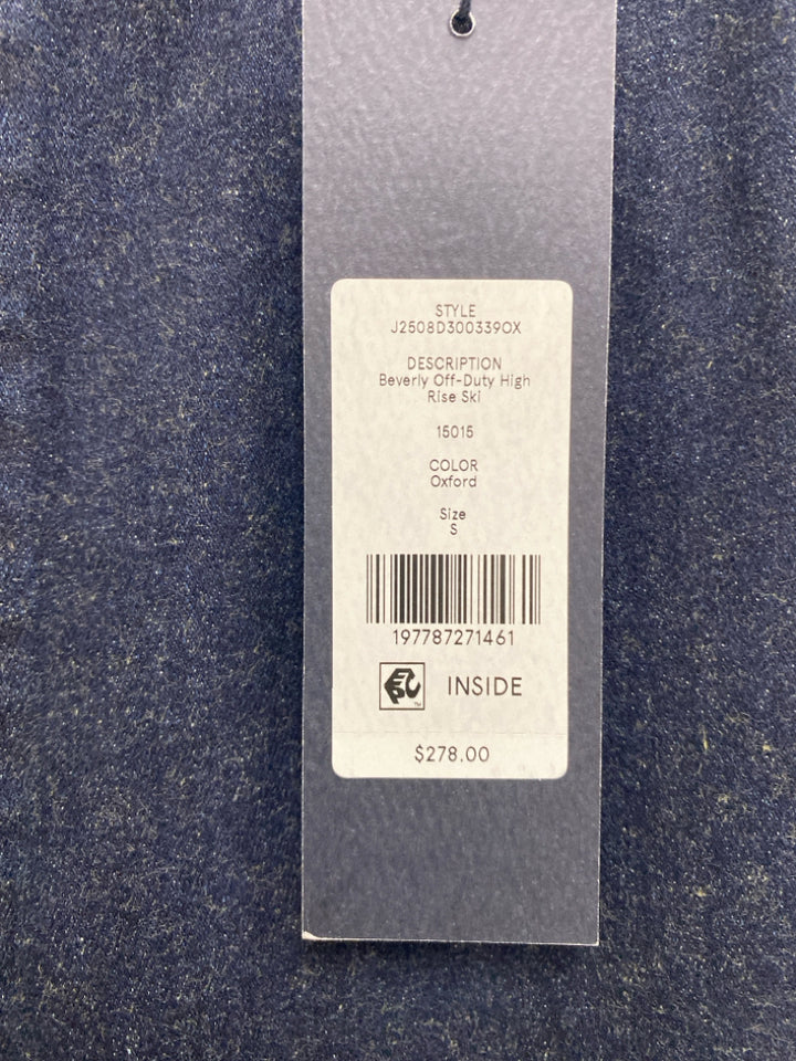 NWT VERONICA BEARD Size S Dark Blue Ladies Jeans