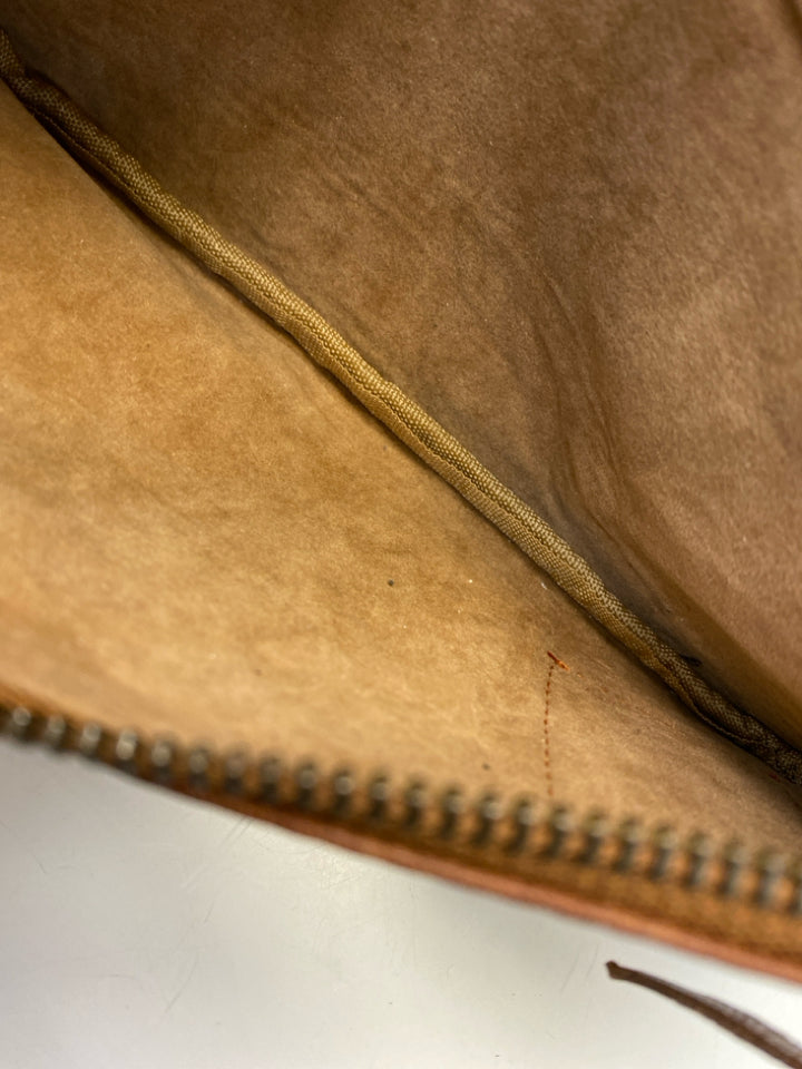 NWT Berliner Bags Brown Leather Tote Bag
