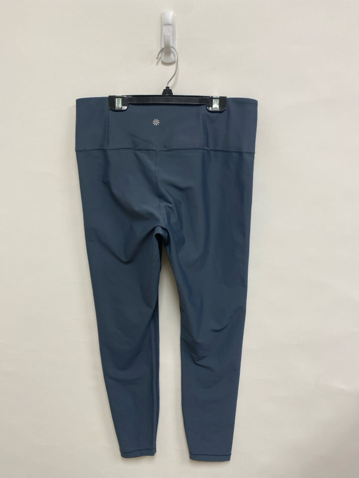 Athleta Size L Dark Gray Athletic Leggings