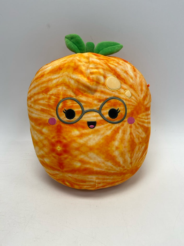 Squishmallows Orange Green Stuffed Animal