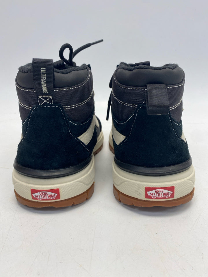 NWOT Vans US Shoe Size 8 Black Tan Lace-up Sneakers