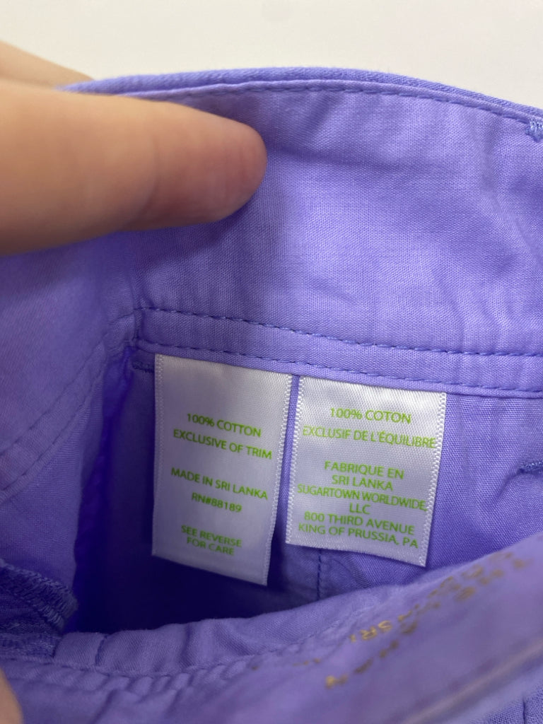 NWT LILLY PULITZER Size 14 Lavender Texture Ladies Shorts