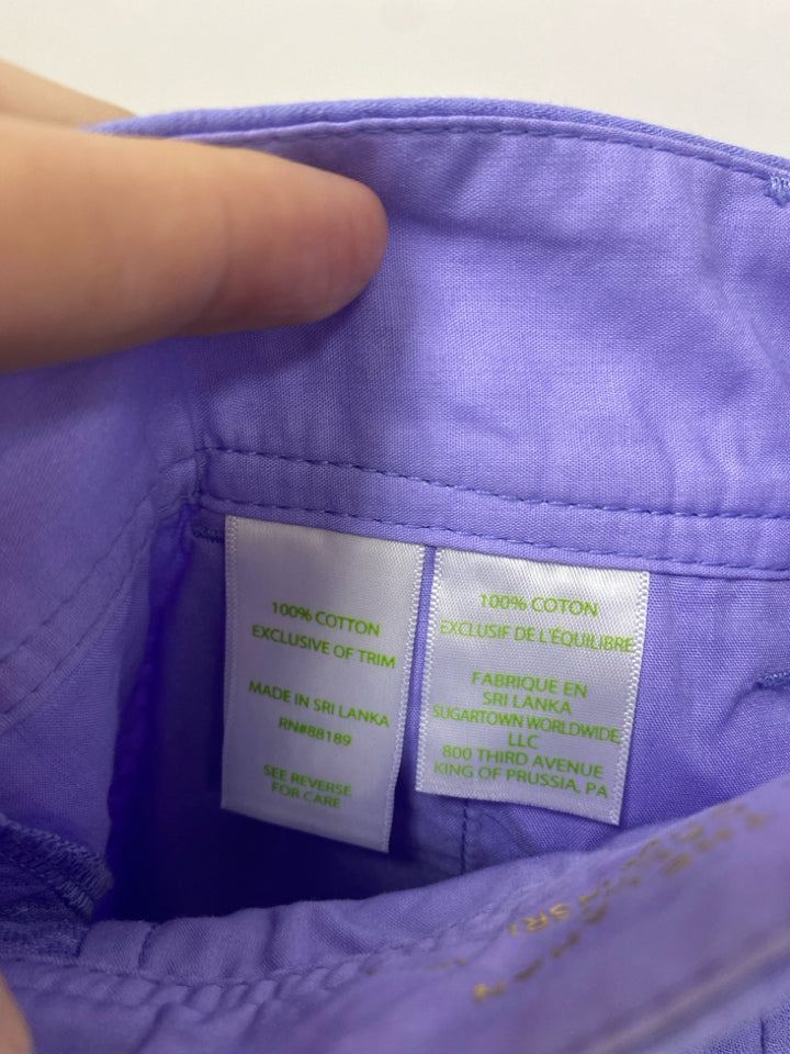 NWT LILLY PULITZER Size 14 Lavender Texture Ladies Shorts