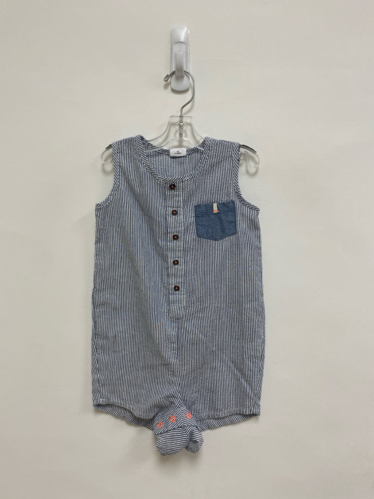 SIZE 18M Blue White Stripe Boy&
