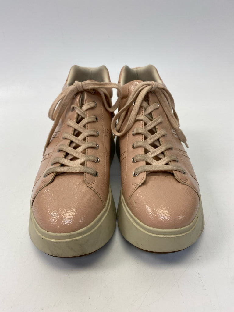 Size 8.5 Blush Lace-up Sneakers