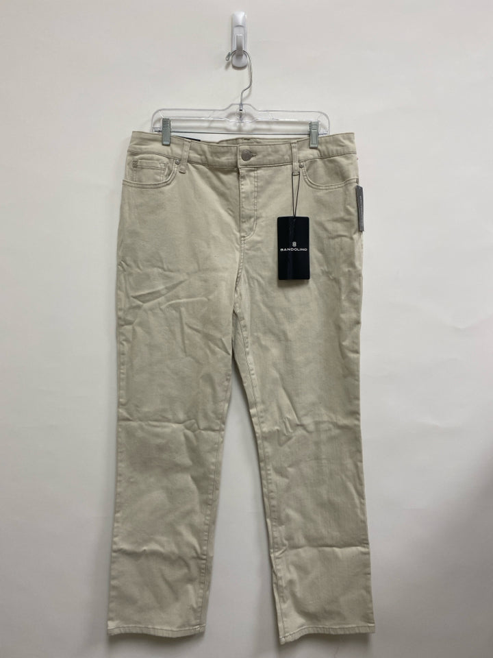 NWT Bandolino  SIZE  16 Beige Plus Size Jeans