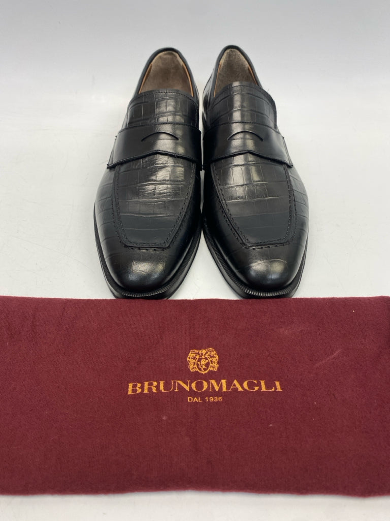 Bruno Magli Size 10 Black Men&