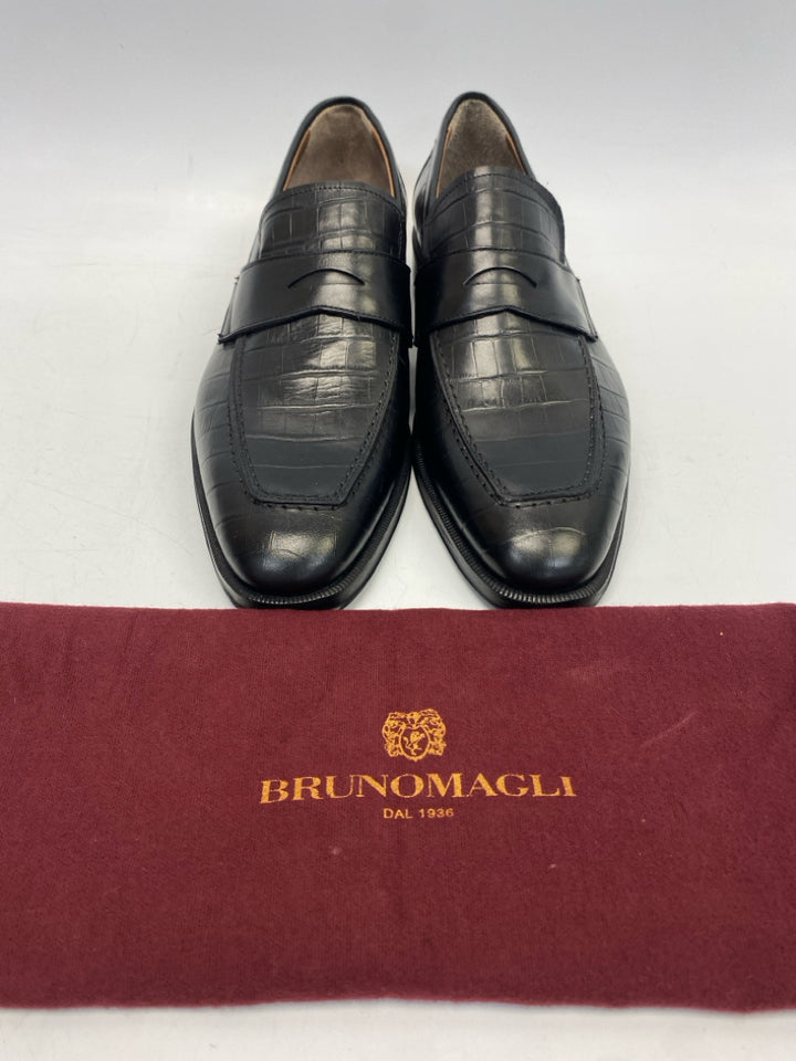 Bruno Magli Size 10 Black Men&