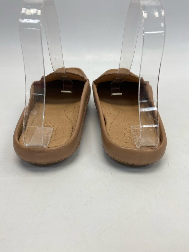 NWOT Ralph Lauren  Size 8 Brown Mules