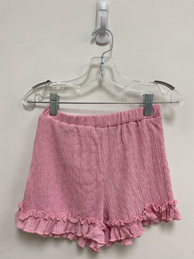 SIZE 6 Pink Texture Sleeveless Girl&