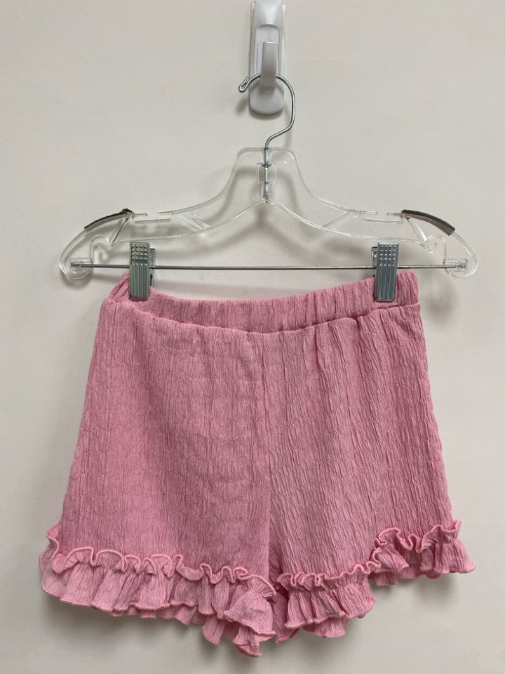 SIZE 6 Pink Texture Sleeveless Girl&