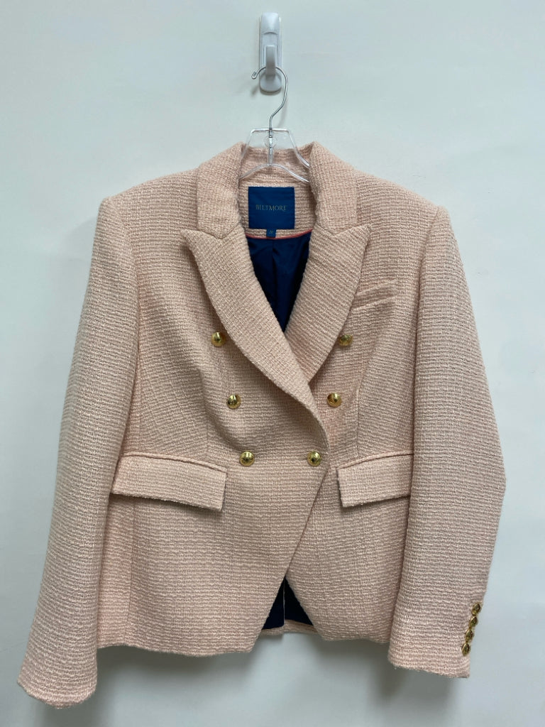 Biltmore Size 10 Pale Pink Tweed Ladies Jacket