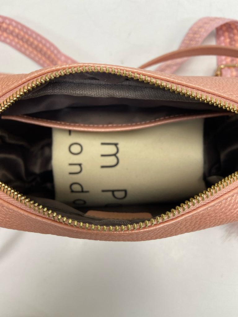 Pom Pom London Pink Metallic Crossbody