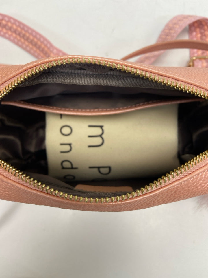 Pom Pom London Pink Metallic Crossbody