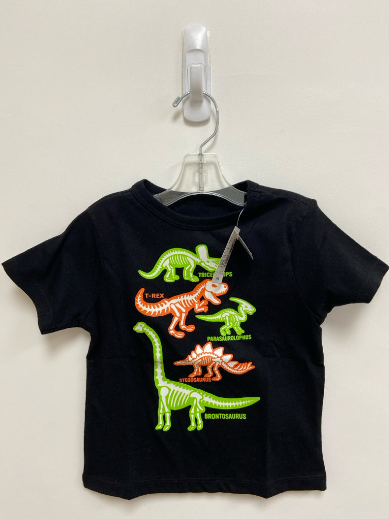 NWT The Place SIZE 12-18M Black Green/Orange Dinosaurs Boy&