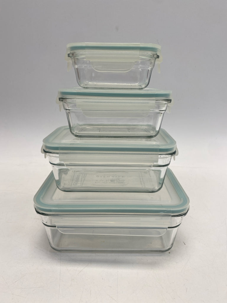 Clear Glass Storage Container