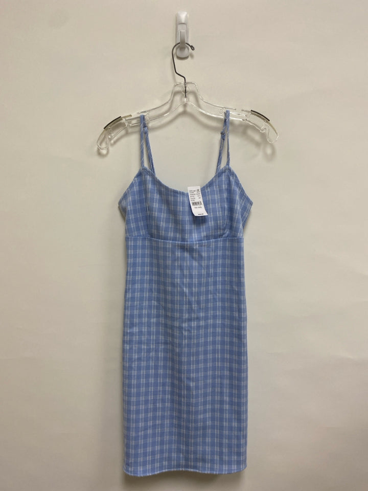 NWT John Galt Size XS Blue White Sleeveless Ladies Dress