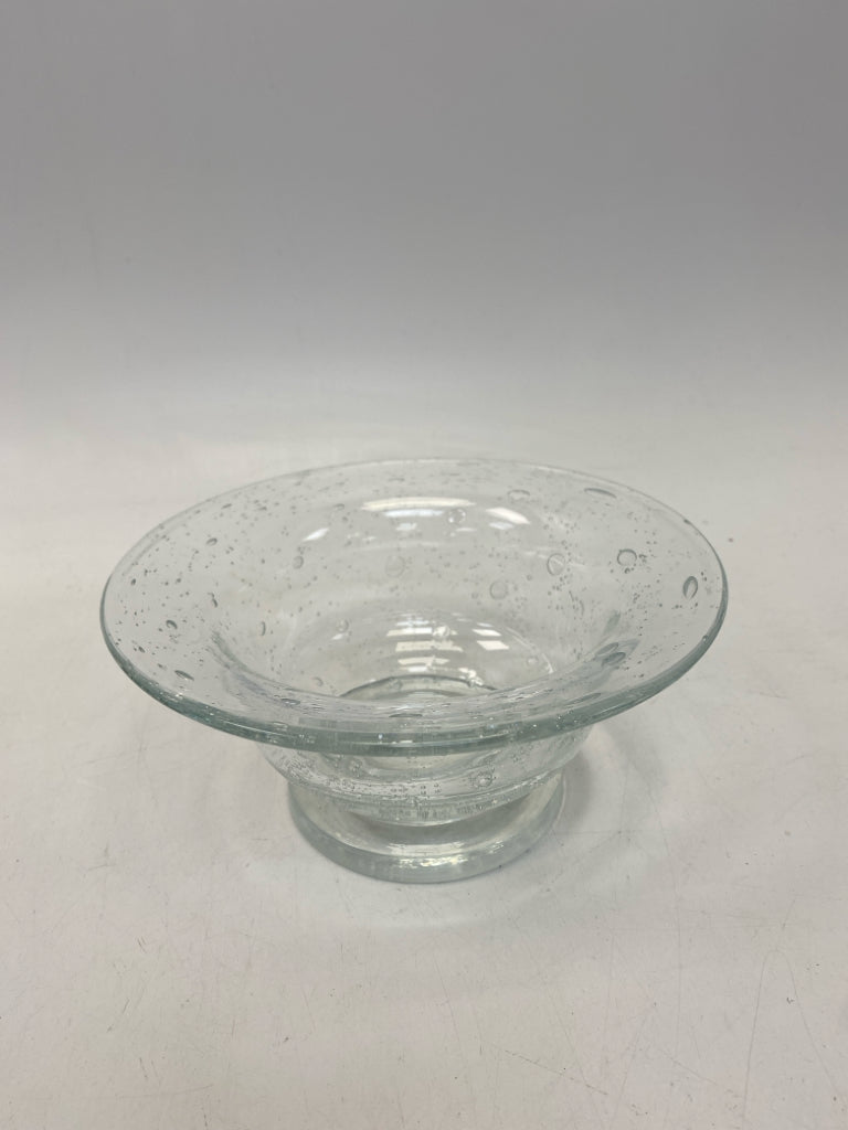 Clear Bubble Glass Bowl(s)