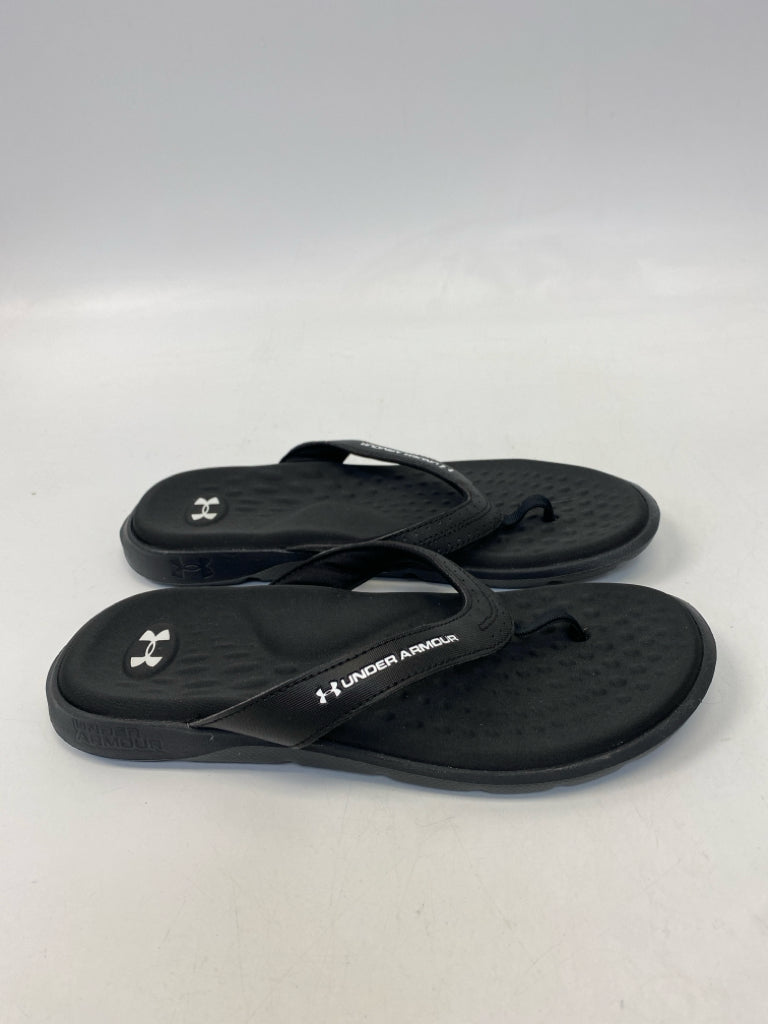 NWOT Under Armour  Size 8 Black Sandals