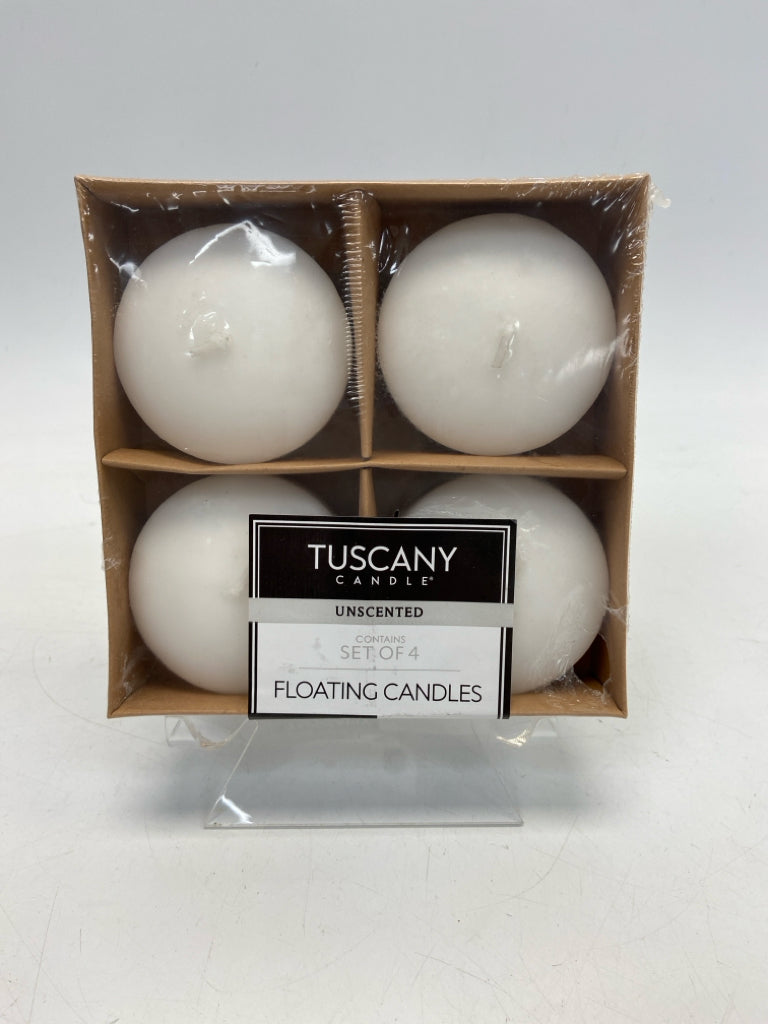 NEW/BOX White Candle