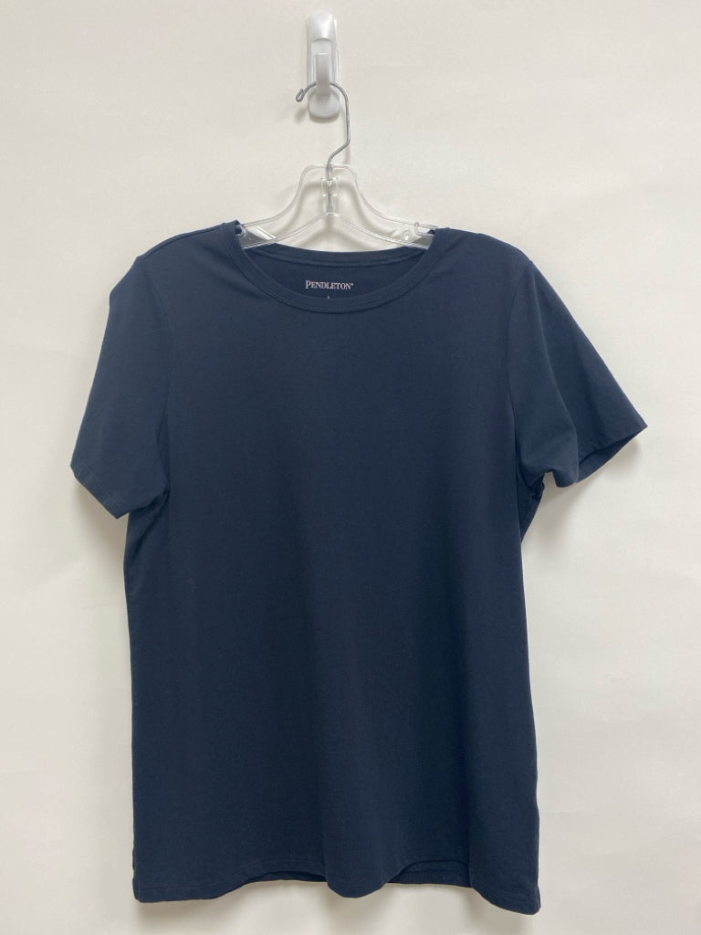 Pendleton Size L Black Ladies Top