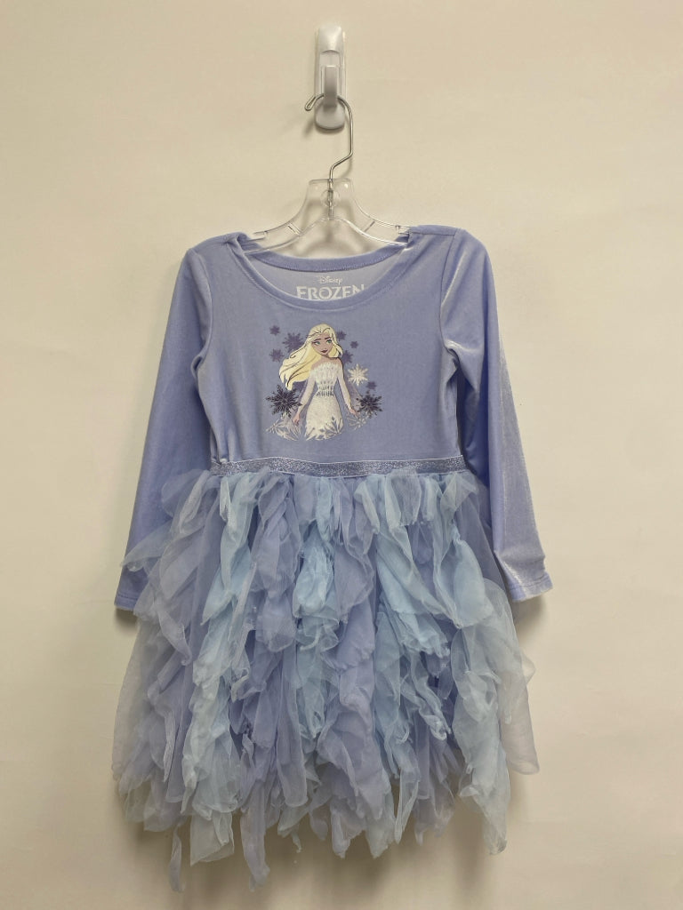 Disney SIZE 4T Pale Powder Blue Frozen Girl&
