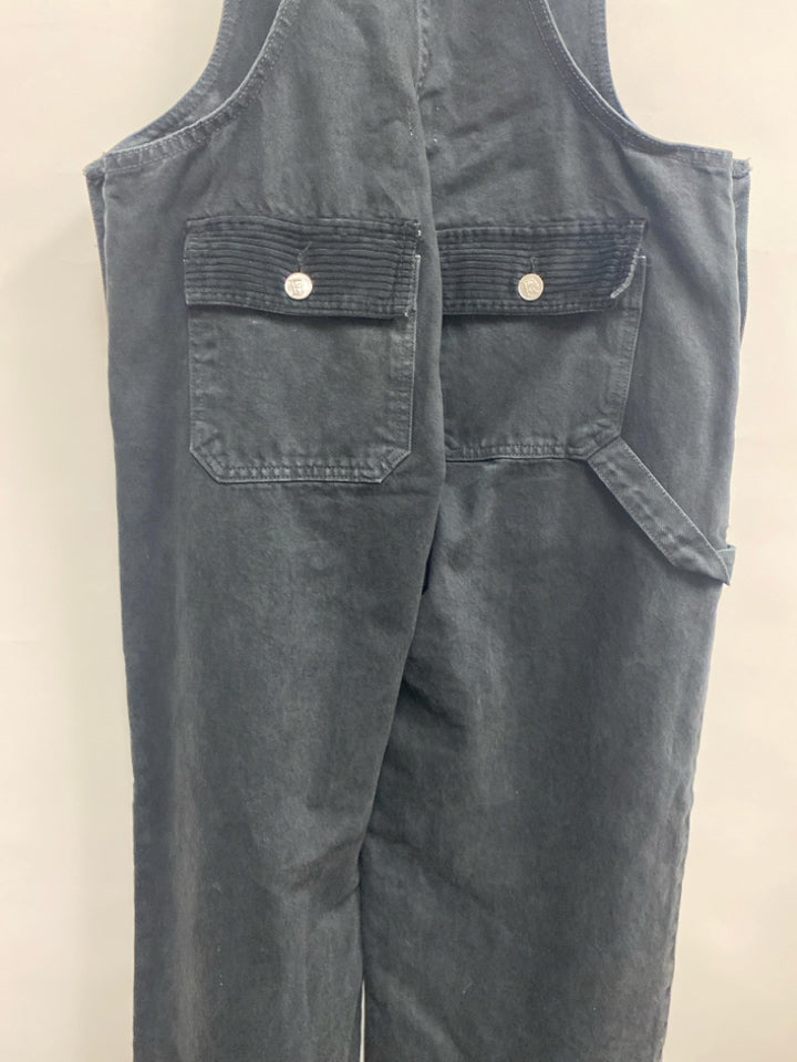 NWT Size 26 Black Denim Ladies Overalls