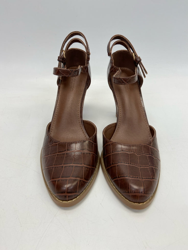 Size 9 Brown Heels
