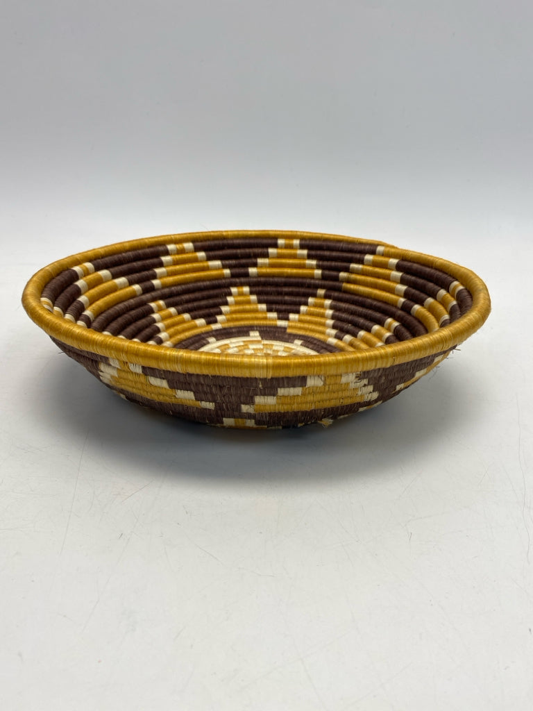 Gold Brown Basket