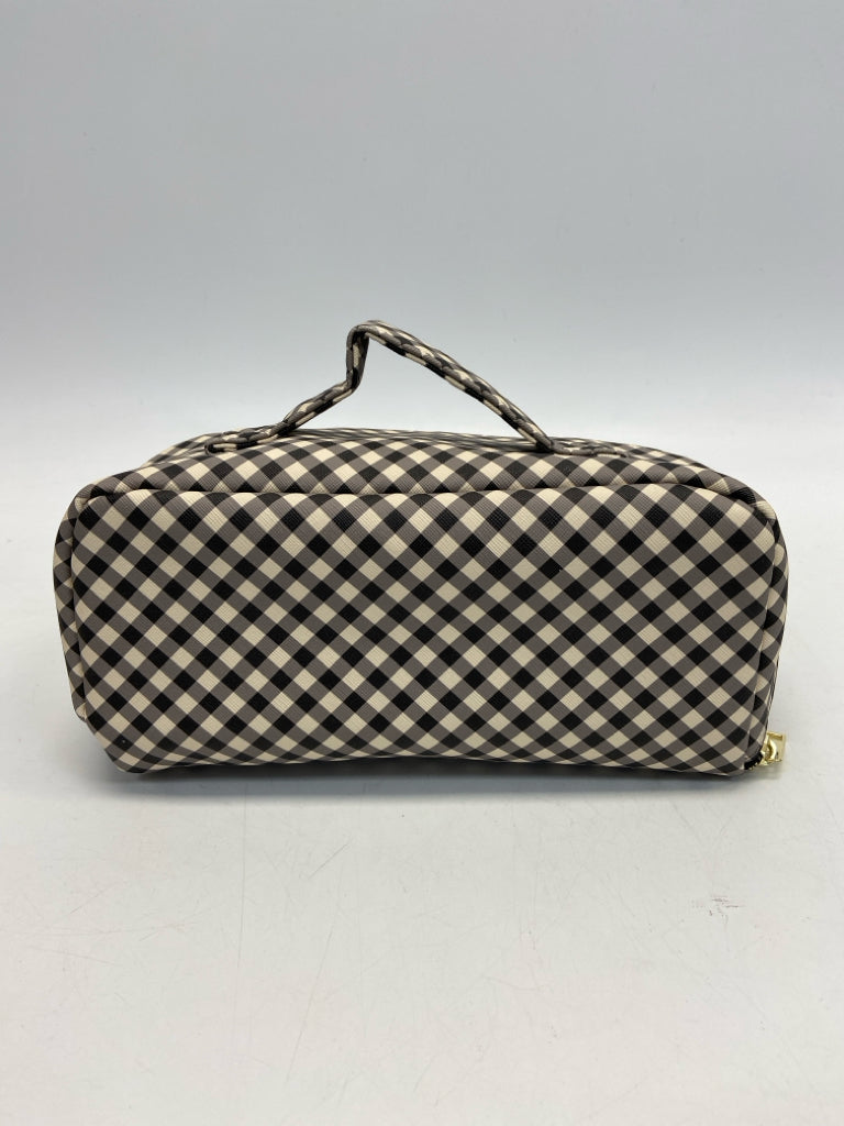 Nicole Miller Black/Cream Checkered Misc. Accessory
