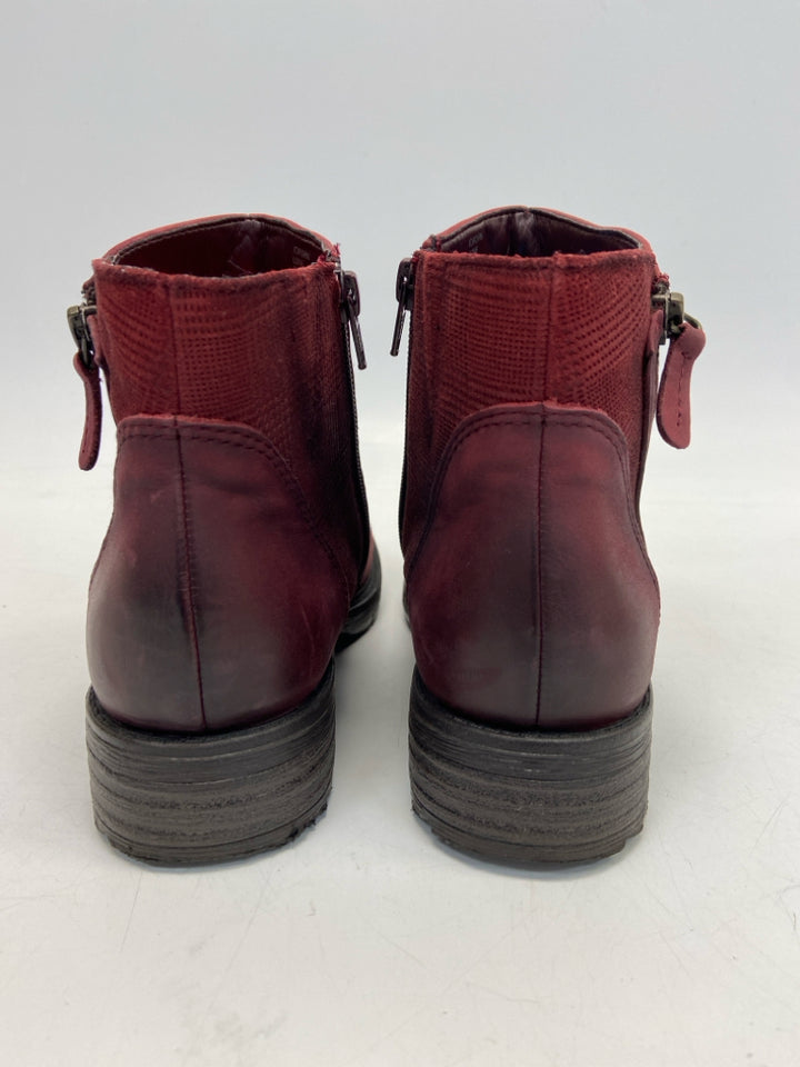 Earth US Shoe Size 8 Burgundy Boots