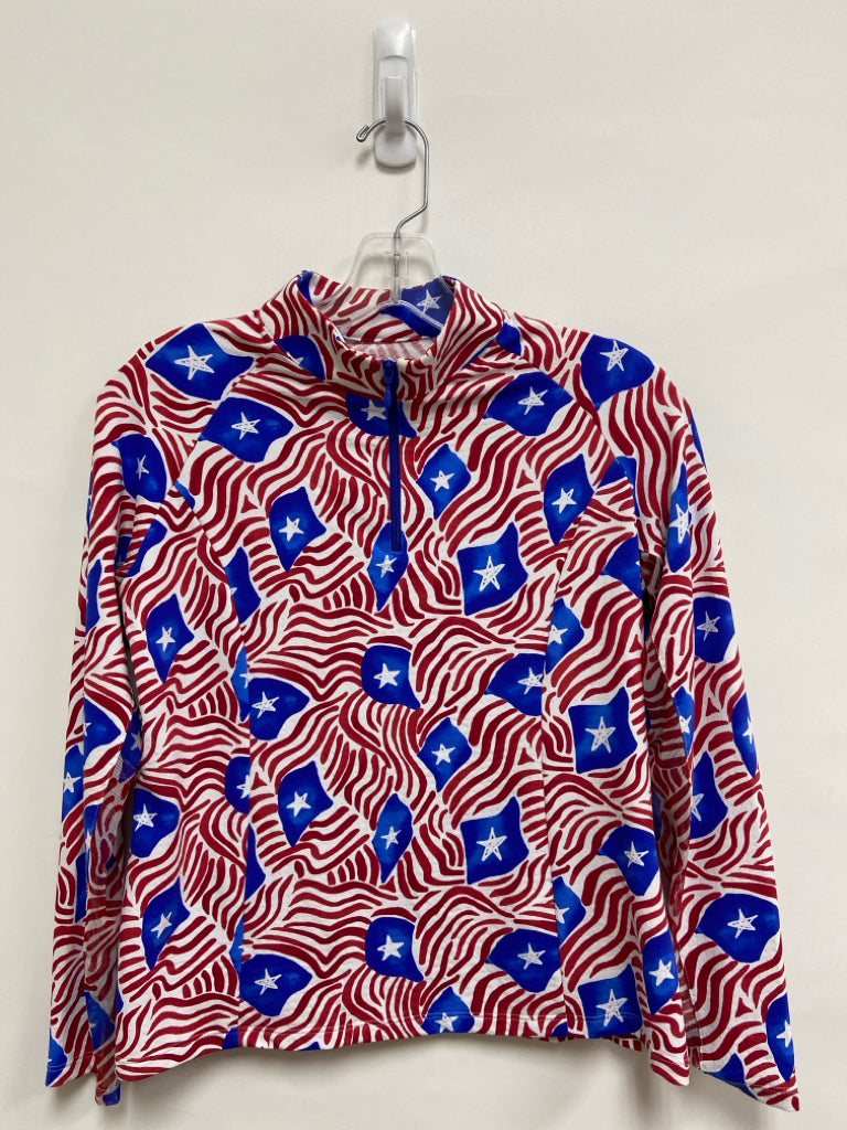 IBKUL SIZE 11/12 White Red/Blue Stars/Stripes Boy&