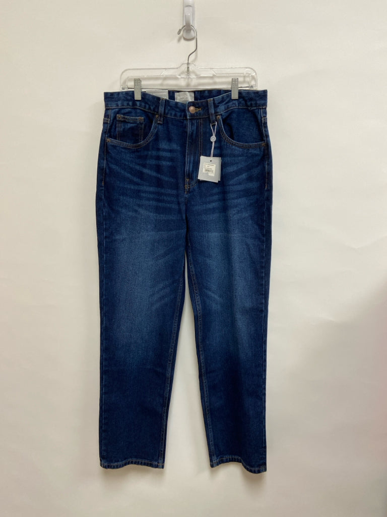 NWT Hickey Freeman Size 32 Blue Denim Men&