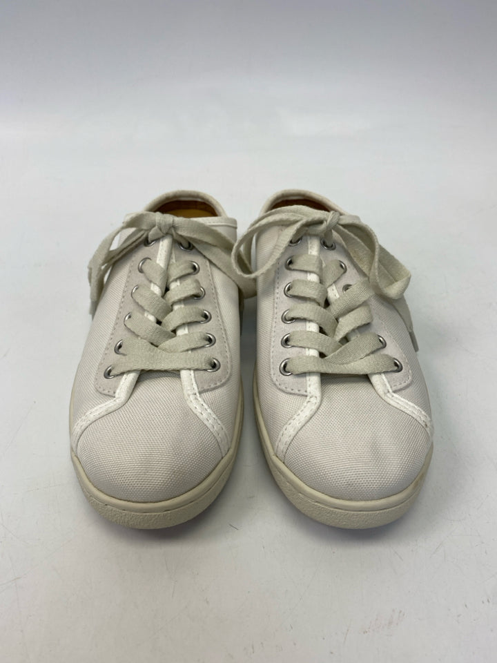 UGG  Size 9 White Lace-up Canvas Sneakers