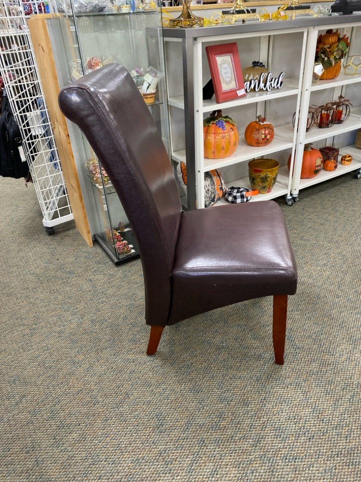 Pier 1 Dark Brown Dining Chair