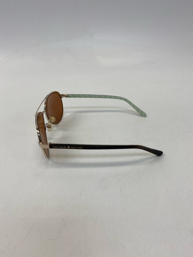 Kate Spade Gold Brown Sunglasses