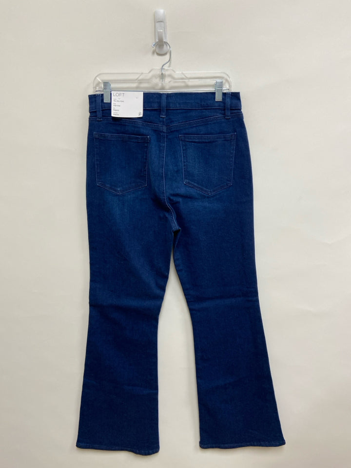 NWT LOFT Size 31 Dark Denim Ladies Jeans